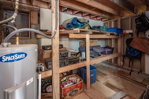 6040 Pine Ridge Road, Kaslo, BC - Indoor Photo Showing Basement