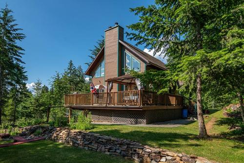 6040 Pine Ridge Road, Kaslo, BC - Outdoor With Deck Patio Veranda