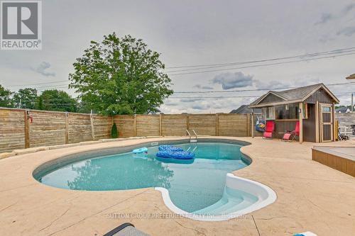 2 Brooker Trail, Thames Centre (Thorndale), ON - Outdoor With In Ground Pool With Deck Patio Veranda With Backyard