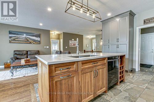 2 Brooker Trail, Thames Centre (Thorndale), ON - Indoor Photo Showing Kitchen With Double Sink