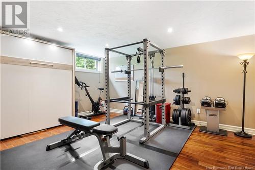 155 Richard Street, Dieppe, NB - Indoor Photo Showing Gym Room