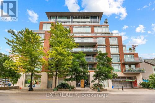 203 - 301 Markham Street, Toronto, ON - Outdoor With Balcony With Facade