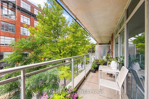 203 - 301 Markham Street, Toronto, ON - Outdoor With Balcony With Exterior