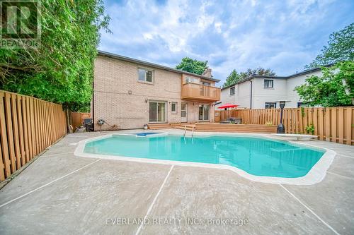 8 Elliotwood Court, Toronto C12, ON - Outdoor With In Ground Pool With Backyard With Exterior