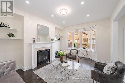 13 Kalmia Road, Brampton, ON - Indoor Photo Showing Living Room With Fireplace