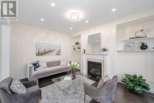 13 Kalmia Road, Brampton, ON - Indoor Photo Showing Living Room With Fireplace