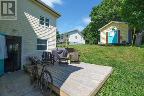 132 Water Street, Carbonear, NL - Outdoor With Deck Patio Veranda With Exterior