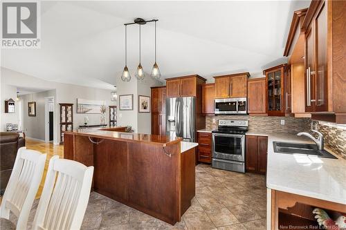 103 Rachel Street, Shediac, NB - Indoor Photo Showing Kitchen With Double Sink