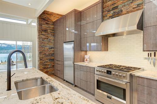 5050 Treadgold Court, Kelowna, BC - Indoor Photo Showing Kitchen With Double Sink With Upgraded Kitchen