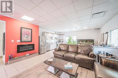 240 Pellatt Avenue, Toronto W04, ON - Indoor Photo Showing Living Room With Fireplace