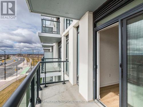 407 - 10 Lagerfeld Drive, Brampton, ON - Outdoor With Balcony With Exterior