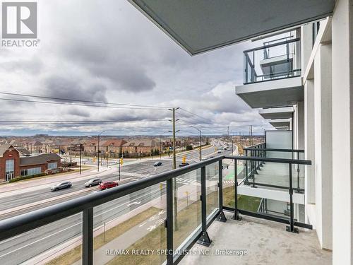 407 - 10 Lagerfeld Drive, Brampton, ON - Outdoor With Balcony With View With Exterior