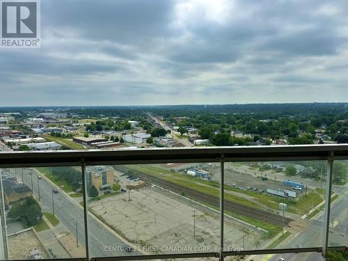 2205 - 323 Colborne Street, London, ON - Outdoor With Balcony With View