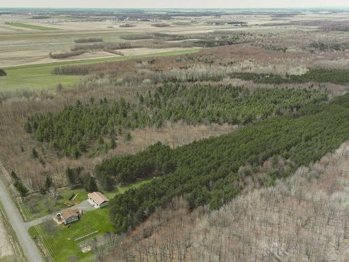 Aerial photo - Rg De La Ferme, Sainte-Perpétue, QC 