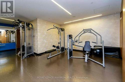 2310 - 36 Park Lawn Road, Toronto W06, ON - Indoor Photo Showing Gym Room