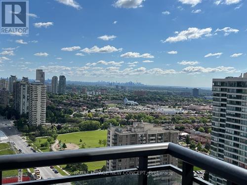 2209 - 3975 Grand Park Drive, Mississauga, ON - Outdoor With Balcony With View