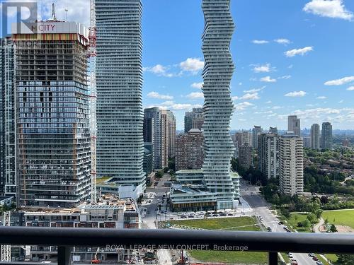 2209 - 3975 Grand Park Drive, Mississauga, ON - Outdoor With Balcony