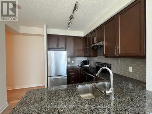 2209 - 3975 Grand Park Drive, Mississauga, ON - Indoor Photo Showing Kitchen With Double Sink