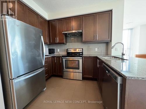 2209 - 3975 Grand Park Drive, Mississauga, ON - Indoor Photo Showing Kitchen