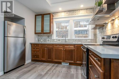 197 Palmer Avenue, Kitchener, ON - Indoor Photo Showing Kitchen With Double Sink