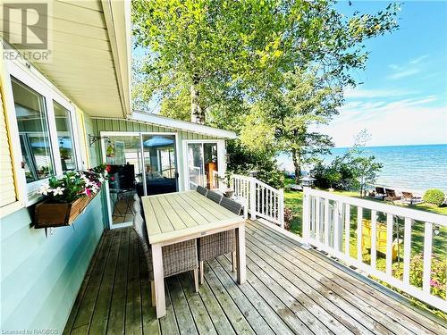 307 Bruce Road 13, Saugeen Indian Reserve 29, ON - Outdoor With Body Of Water With Deck Patio Veranda With Exterior