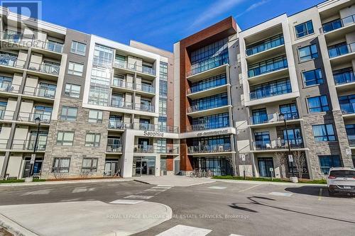 627 - 125 Shoreview Place, Hamilton, ON - Outdoor With Balcony With Facade