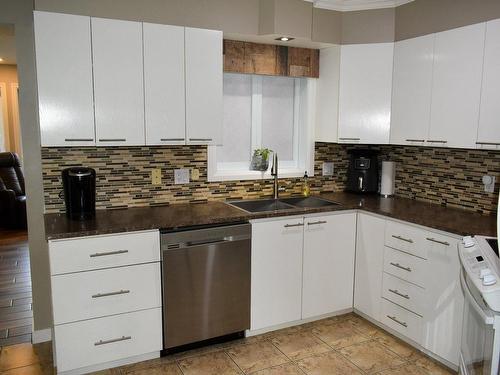 Kitchen - 1450 Rue John-Carey, Drummondville, QC - Indoor Photo Showing Kitchen With Double Sink