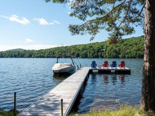 Shipping (door/dock) - 207 Ch. Des Boisés, Mont-Tremblant, QC - Outdoor With Body Of Water With View