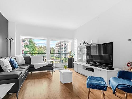 Living room - 208-4952 Rue Honoré-Beaugrand, Saint-Augustin-De-Desmaures, QC - Indoor Photo Showing Living Room