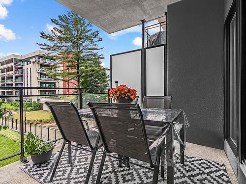 Balcony - 208-4952 Rue Honoré-Beaugrand, Saint-Augustin-De-Desmaures, QC - Outdoor With Exterior