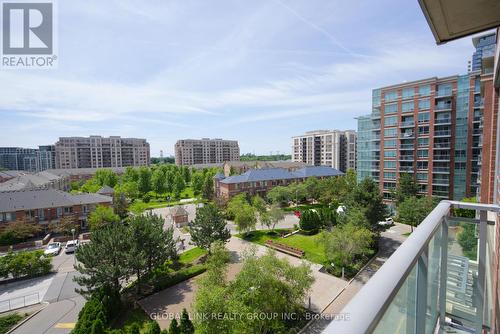 705 - 62 Suncrest Boulevard, Markham (Commerce Valley), ON - Outdoor With Balcony With View