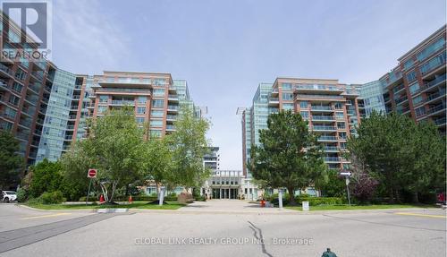 705 - 62 Suncrest Boulevard, Markham (Commerce Valley), ON - Outdoor With Balcony With Facade