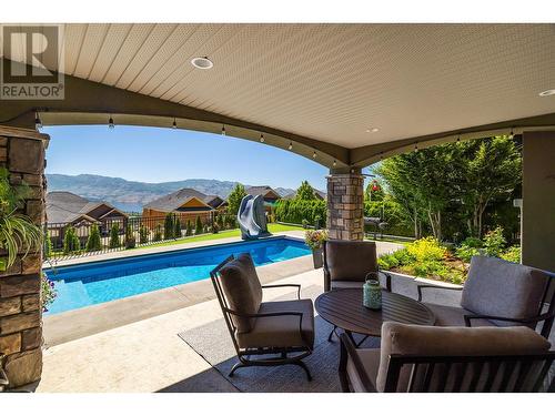 2241 Hihannah Drive, West Kelowna, BC - Outdoor With In Ground Pool With Deck Patio Veranda With Exterior