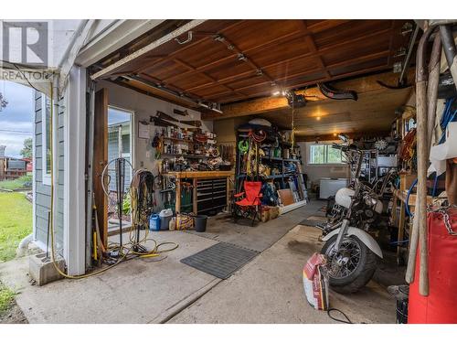8716 Westsyde Road, Kamloops, BC - Indoor Photo Showing Garage
