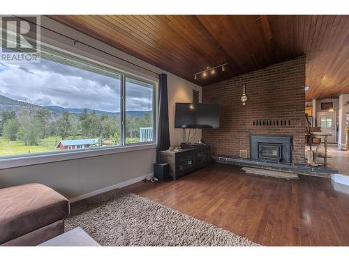 8716 Westsyde Road, Kamloops, BC - Indoor With Fireplace