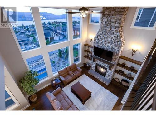 426 Audubon Court, Kelowna, BC - Indoor With Fireplace