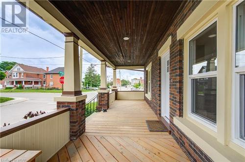 35 Brock Street, Woodstock, ON - Outdoor With Deck Patio Veranda With Exterior