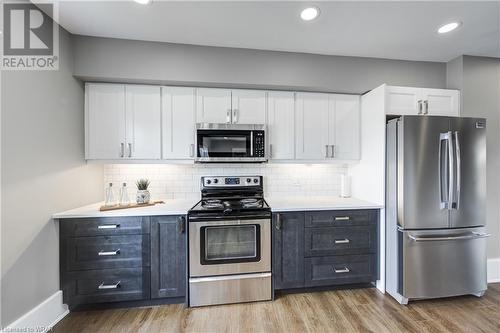 35 Brock Street, Woodstock, ON - Indoor Photo Showing Kitchen With Upgraded Kitchen