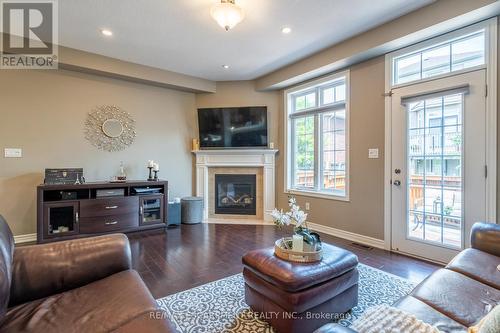 22 Cole Street, Hamilton, ON - Indoor Photo Showing Living Room With Fireplace