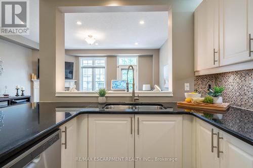 22 Cole Street, Hamilton, ON - Indoor Photo Showing Kitchen With Double Sink