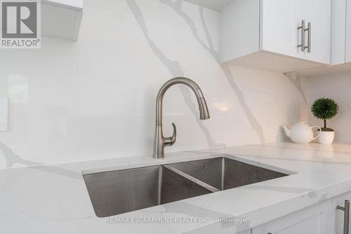 39 Glendale Avenue N, Hamilton, ON - Indoor Photo Showing Kitchen With Double Sink