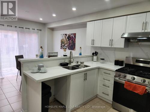 28 Wildsky Road, Brampton, ON - Indoor Photo Showing Kitchen With Double Sink