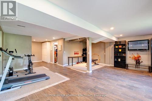 43 Crestridge Drive, Caledon (Bolton North), ON - Indoor Photo Showing Gym Room