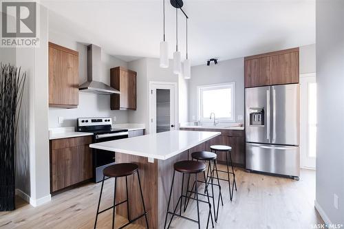 5210 Squires Road, Regina, SK - Indoor Photo Showing Kitchen With Upgraded Kitchen