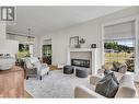 9384 Summerset Place, Prince George, BC  - Indoor Photo Showing Living Room With Fireplace 