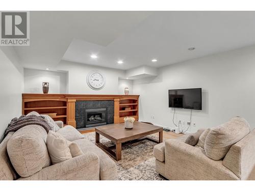 9384 Summerset Place, Prince George, BC - Indoor Photo Showing Living Room With Fireplace