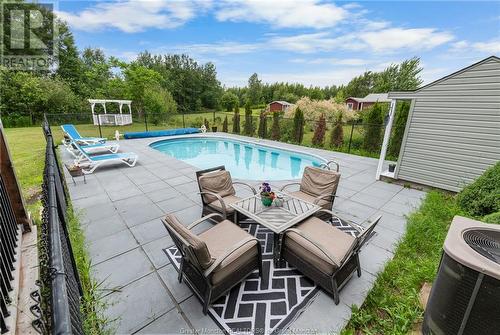 1320 Ryan St, Moncton, NB - Outdoor With In Ground Pool With Deck Patio Veranda