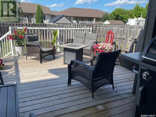 Unit C 328 Morrison Drive, Yorkton, SK - Outdoor With Deck Patio Veranda With Exterior