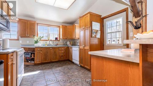 17130 The Gore Road, Caledon (Caledon East), ON - Indoor Photo Showing Kitchen With Double Sink