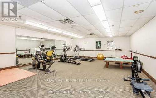 702 - 320 Mill Street S, Brampton, ON - Indoor Photo Showing Gym Room
